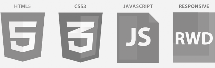 html 5, css 3, js, rwd, webdesign